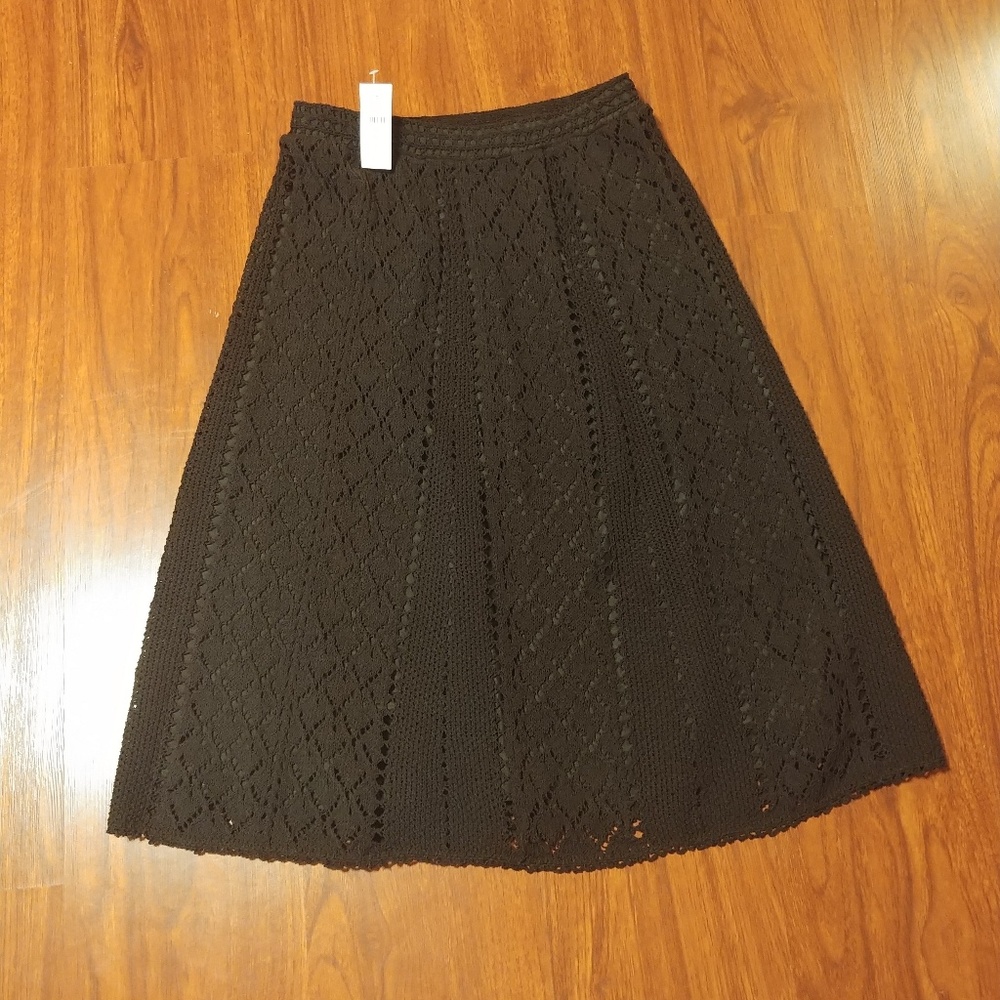 NWT Loft black skirt